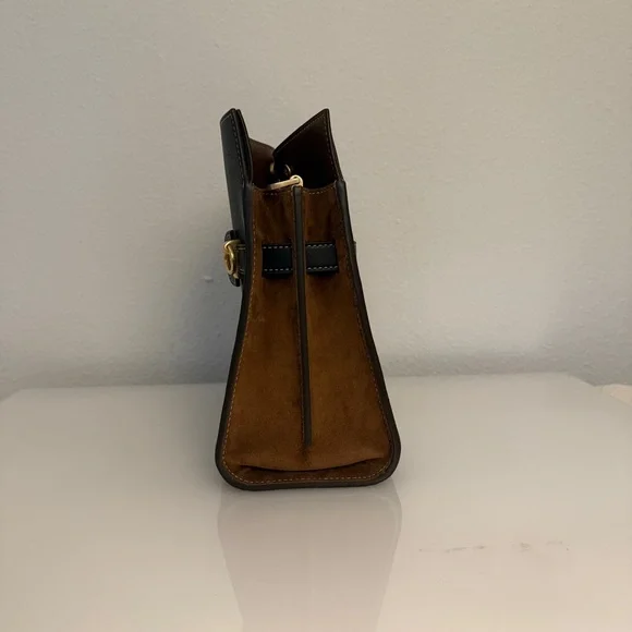 Tory Burch Small Lee Radziwill Double Bag Black (Read Description) - Picture 5 of 16